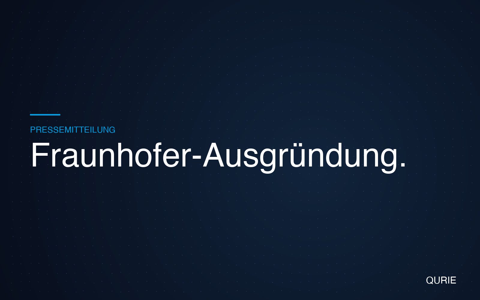 Qurie sichert 2,2 Mio € in der Pre-Seed-Runde