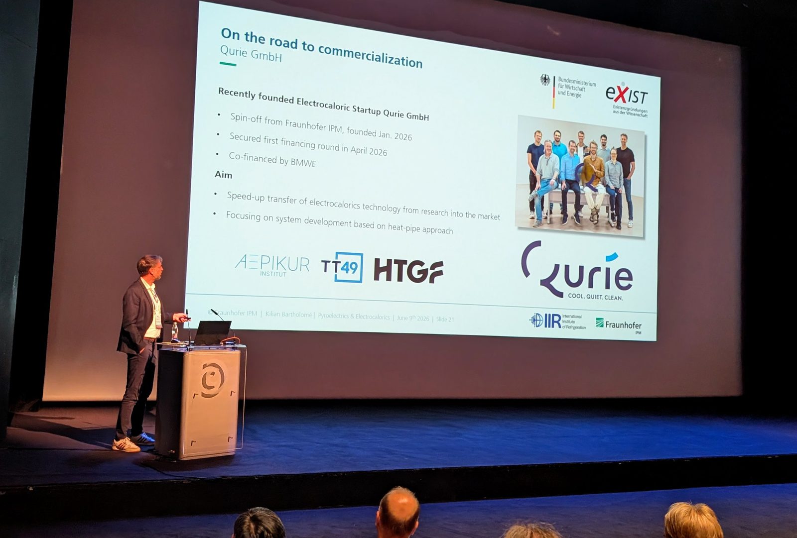 Eindrücke aus dem Konferenzsaal der Thermag XI.